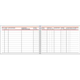 sigel® Fahrtenbuch für PKW FA614, DIN A6 quer, 32 Blatt
