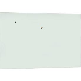 sigel® Glas-Magnettafel artverum®, magnethaftend, 1500 x 1000 mm, weiß