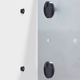 sigel® Glas-Magnettafel artverum®, magnethaftend, 1500 x 1000 mm, weiß