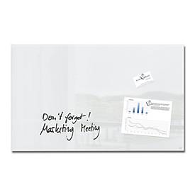 sigel® Glas-Magnettafel artverum®, magnethaftend, 480 x 780 mm, super-weiß