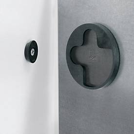sigel® Glas-Magnettafel artverum®, magnethaftend, 480 x 780 mm, super-weiß