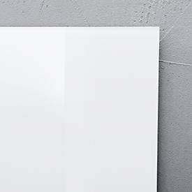 Sigel Glas-Whiteboard Artverum, glänzend, super-weiß, magnethaftend, 1800 x 1200 mm + 2 SuperDym-Magnete