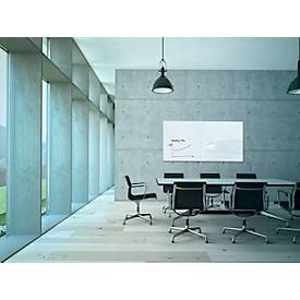 Sigel Glas-Whiteboard Artverum, glänzend, super-weiß, magnethaftend, 2000 x 1000 mm + 2 SuperDym-Magnete