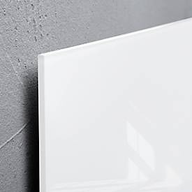 Sigel Glas-Whiteboard Artverum, glänzend, super-weiß, magnethaftend, 2000 x 1000 mm + 2 SuperDym-Magnete
