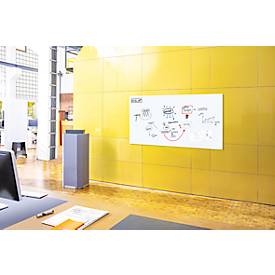 SIGEL Glas-Whiteboard Artverum, matt, super-weiß, magnethaftend, 2000 x 1000 mm + 2 Neodym-Magnete