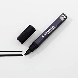 sigel Hochwertige Kreidemarker, 1 - 5 mm, GL-180, schwarz