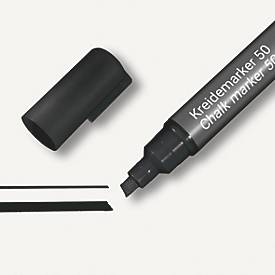 sigel Hochwertige Kreidemarker, 1 - 5 mm, GL-180, schwarz