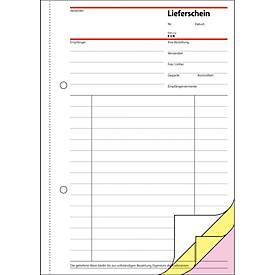 sigel® Lieferschein mit Empfangsschein SD012, DIN A5 hoch, selbstdurchschreibend