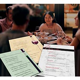 Sigel Mamor-Papier, DIN A4, 90 g, 100 Blatt, FSC Mix Credit, braun