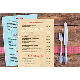 Sigel Mamor-Papier, Edelpapier, DIN A4, 200 g, 50 Blatt, blau