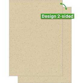 Sigel Motivpapier 'Blank grass',beidseitig, Graspapier A4, 95 g/m², 100 Blatt