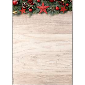 Sigel Motivpapier "Chalet Style", DIN A4, 90 g/m², 100 Blatt, Feinpapier, FSC-Mix Credit