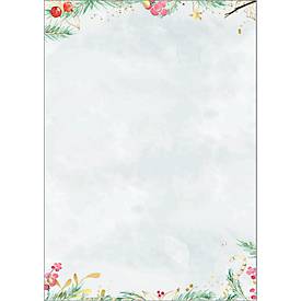 Sigel Motivpapier 'Christmas Matic Watercolor' A4, 90 g/m², Feinpapier, FSC-Mix Credit, 25 Blatt