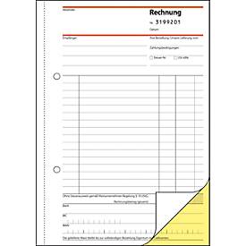 sigel® Rechnung SD130 für Kleinunternehmer, ohne MWSt-Ausweis, fortlfd. Nummer