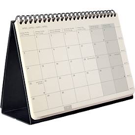 Sigel Tischkalender Conceptum 2025, Hardcover, Aufstellfunktion, B 213 x H 220 mm, schwarz