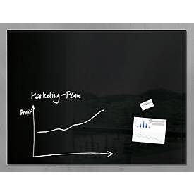 sigel® Glas-Magnettafel artverum®, versch. Maße + 2 Dym-Magnete GRATIS