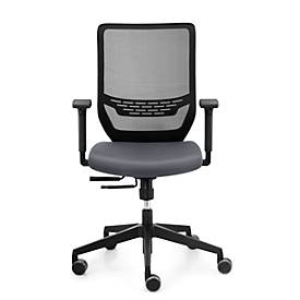 Sitz-Husse, für Bürostuhl to-sync work, B 400 mm, nachrüstbar, grau