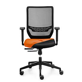 Image of Sitz-Husse, für Bürostuhl to-sync work, B 400 mm, nachrüstbar, orange