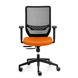 Sitz-Husse, für Bürostuhl to-sync work, B 400 mm, nachrüstbar, orange