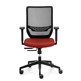 Sitz-Husse, für Bürostuhl to-sync work, B 400 mm, nachrüstbar, rubinrot