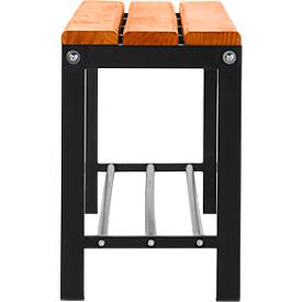 Sitzbank mit Schuhrost, 2000 mm breit