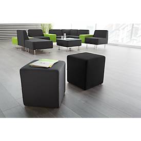 Sitzhocker Wall In, B 410 x T 410 mm, anthrazit