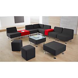 Sitzhocker Wall In, B 410 x T 410 mm, anthrazit