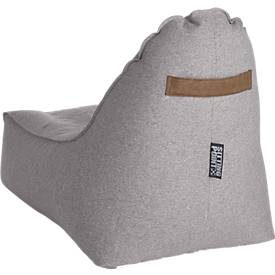 Sitzsack BOOGIE WOOGIE, Filzimitat, grau , B 700 x T 1000 x H 800 mm