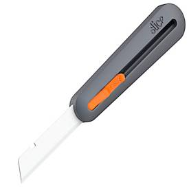 SLICE Industrie-Cuttermesser, für Links-/Rechtshänder, 4 wählbare Schnitttiefen, Kunststoff, anthrazit