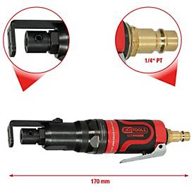 SlimPOWER Mini-Druckluft-Karosserie-Stichsäge, 170mm