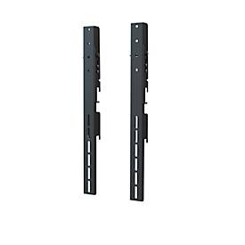 SMS Adapter VESA 600, Montage im Hochformat, für SMS-Displayhalterungen der Func-/Presence-Serie, ab 65', bis 120 kg, schwarz