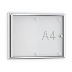 Softline-Flachschaukasten MSK, rahmenlose Tür