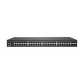 SonicWall Switch SWS14-48 - Switch - managed - 48 x 10/100/1000 + 4 x 10 Gigabit SFP+ - an Rack montierbar