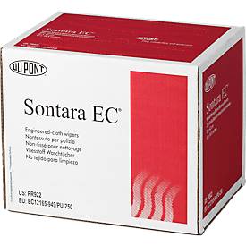 Sontara® EC Krepp Wischtücher, weiß, 250 Tücher/Zupfbox