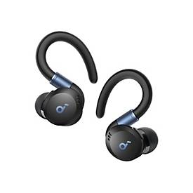 Soundcore Sport X20 - True Wireless-Kopfhörer mit Mikrofon - im Ohr - über dem Ohr angebracht - Bluetooth - aktive Rausc