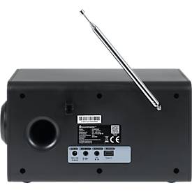 Soundmaster DAB+ Radio mit Bluetooth®, 10,9 cm Farbdisplay, Weckfunktion, B 250 x T 142 x H 135 mm