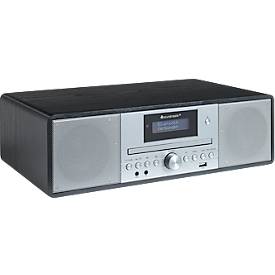 Soundmaster DAB+ Radio mit CD/MP3, USB, Bluetooth®, Weckfunktion, 2 x 10 W RMS, B 362 x T 230 x H 107 mm