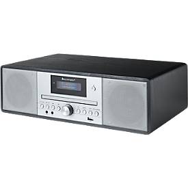 Soundmaster DAB+ Radio mit CD/MP3, USB, Bluetooth®, Weckfunktion, 2 x 10 W RMS, B 362 x T 230 x H 107 mm