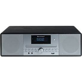 Soundmaster DAB+ Radio mit CD/MP3, USB, Bluetooth®, Weckfunktion, 2 x 10 W RMS, B 362 x T 230 x H 107 mm