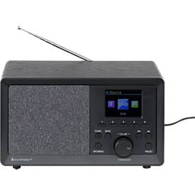 Soundmaster DAB+/UKW-PLL Radio DAB350SW, schwarz
