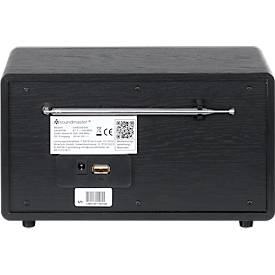 Soundmaster DAB+/UKW-PLL Radio DAB350SW, schwarz