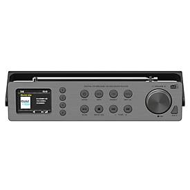 Soundmaster Retro Radio-Kassettenrekorder RR20SI, UKW/MW/KW, USB/MP3/Bluetooth, integriertes Mikrofon, Netz- und Batteriebetrieb, schwarz