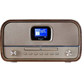 Soundmaster® Stereo-Musikanlage, DAB+, CD, USB, Bluetooth®, AUX-IN, Alarm