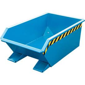 Späne-Behälter Bauer SMGU 230, öl- & wasserdicht verschweißt, 230 l, blau