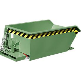 Späne-Behälter Bauer SMGU 230, öl- & wasserdicht verschweißt, 230 l, grün