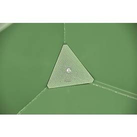 Späne-Behälter Bauer SMGU 230, öl- & wasserdicht verschweißt, 230 l, grün