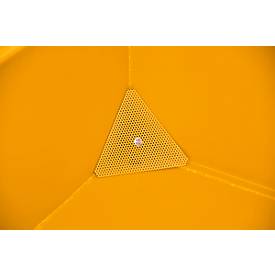 Späne-Behälter Bauer SMGU 230, öl- & wasserdicht verschweißt, 230 l, orange