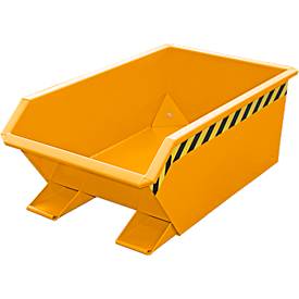 Späne-Behälter Bauer SMGU 230, öl- & wasserdicht verschweißt, 230 l, orange