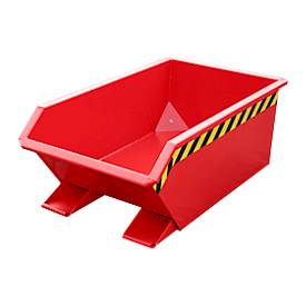 Späne-Behälter Bauer SMGU 230, öl- & wasserdicht verschweißt, 230 l, rot