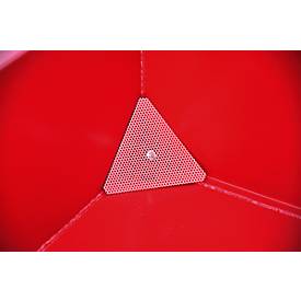 Späne-Behälter Bauer SMGU 230, öl- & wasserdicht verschweißt, 230 l, rot